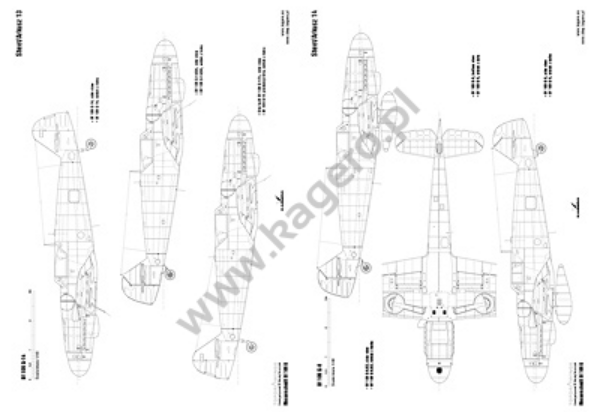 Kagero 7063 Messerschmitt Bf 109 G EN/PL – zdjęcie 3
