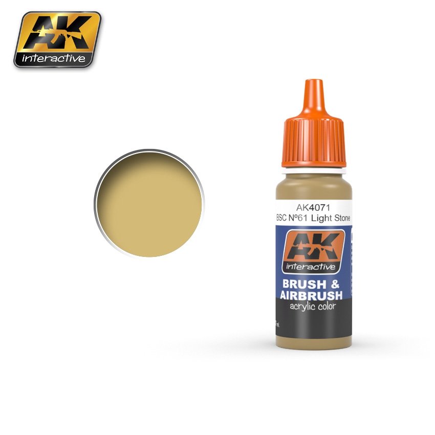 AK Interactive AK4071 Kaki Drab 17ml.