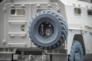 ScaleX WM 35015S GAZ Tiger V1 Sagged wheel set (for Meng) 1/35