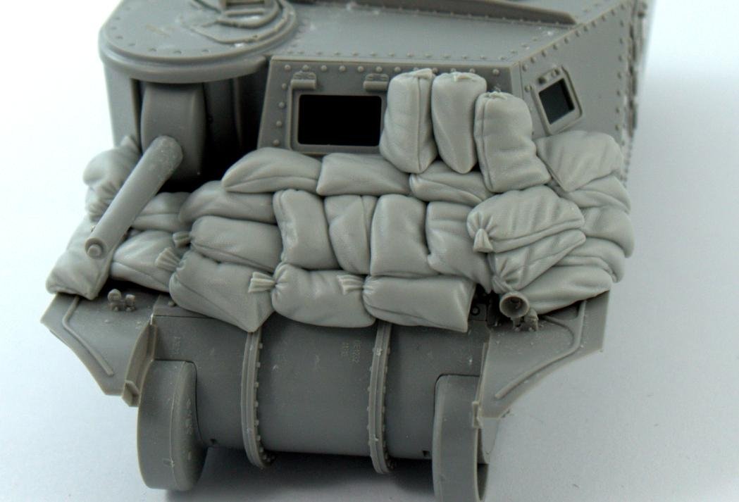 Panzer Art RE35-548 Sandbags armor for M3 “Grant” (Takom kit) 1/35 – Bild 2