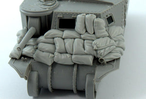 Panzer Art RE35-548 Sandbags armor for M3 “Grant” (Takom kit) 1/35 – Bild 2