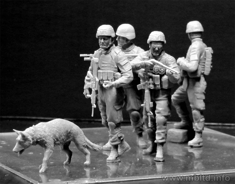 Master Box 35154 Modern US infantrymen Cordon and Search 1/35 – Bild 3