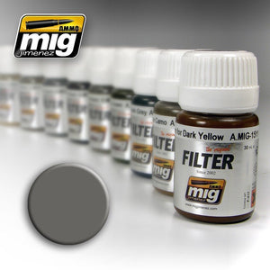 Munitions Mig Jimenez 1501 grises pour blanc 35 ml