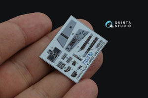 Quinta Studio QD72120 MiG-29SMT 9-19 3D-Printed coloured Interior on decal paper (Trumpeter) 1/72 – immagine 5
