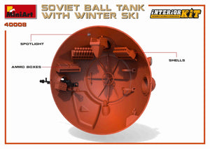 MiniArt 40008 SOVIET BALL TANK w/ WINTER SKI. INTERIOR KIT 1/35 – zdjęcie 18
