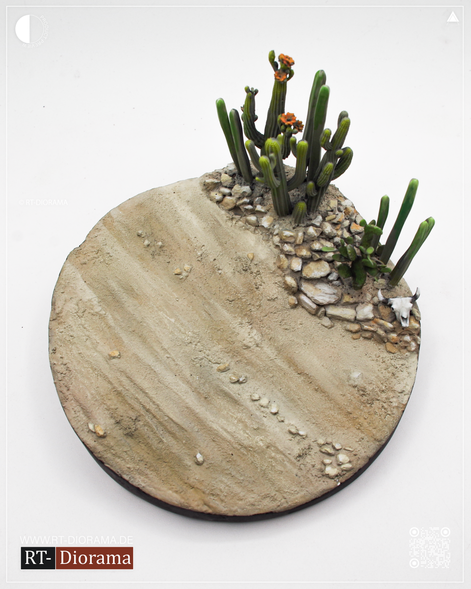 RT-Diorama 35065 Dusty Desert Road - Vignette 1/35