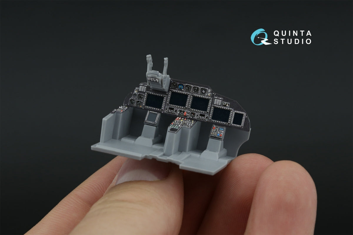Quinta Studio QDS-48470 Ka-52 3D-Printed coloured Interior on decal paper (Zvezda) (Small version) 1/48 – immagine 11