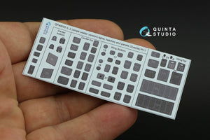 Quinta Studio QP48005 IL-2 (single seater) lights, hatches and panels (Zvezda) 1/48 – immagine 6