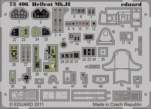 Eduard 73406 Hellcat Mk. II S. A. 1/72 EDUARD