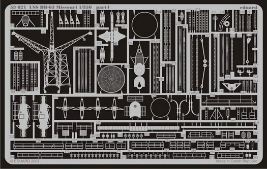 Eduard 53021 USS BB-63 Missouri 1/350 Tamiya – image 4