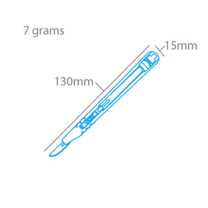 Modelcraft PKN3216-10A Retractable Safety Knife – zdjęcie 2
