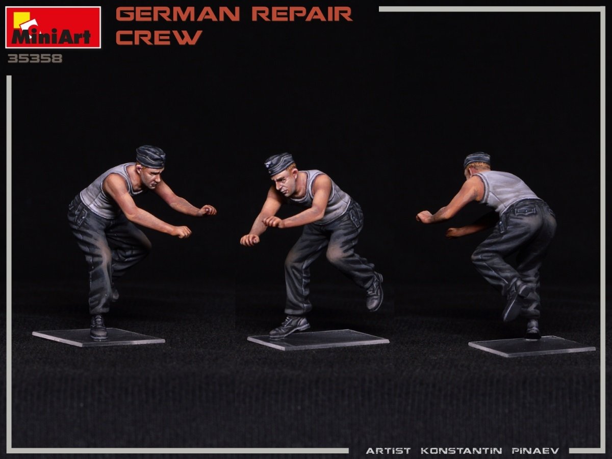 MiniArt 35358 GERMAN REPAIR CREW 1/35 – immagine 6