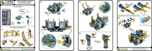 Master SM-350-094 USN 40 mm/56 Bofors quadruple mount ver.2 / with Mk-51 director - (resin, PE and turned parts) - (6pcs) 1/350 – Bild 9