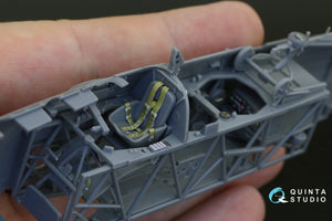 Quinta Studio QD48255 Swordfish Mk.I 3D-Printed &amp;amp; coloured Interior on decal paper ( Tamiya ) 1/48 – immagine 4