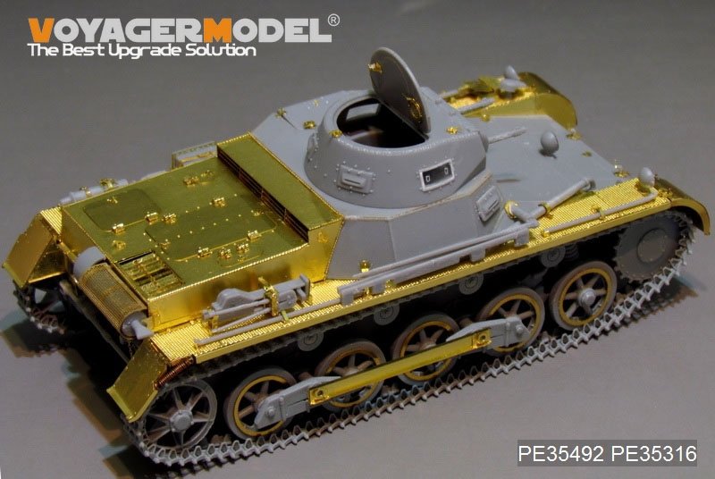 Voyager Model PE35492 WWII German Pz.Kpfw.I Ausf. B basicfor DRAGON 6186 1/35 – immagine 7