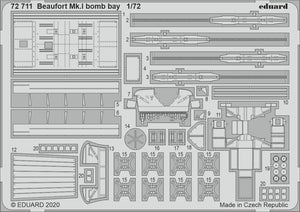 Eduard BIG72163 Beaufort Mk.I for AIRFIX 1/72 – immagine 2