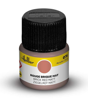 Heller 9070 070 Brick Red - Matt 12ml