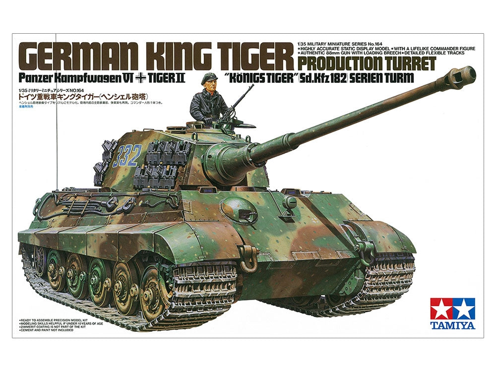Tamiya 35164 King Tiger production turret 1/35 – zdjęcie 2