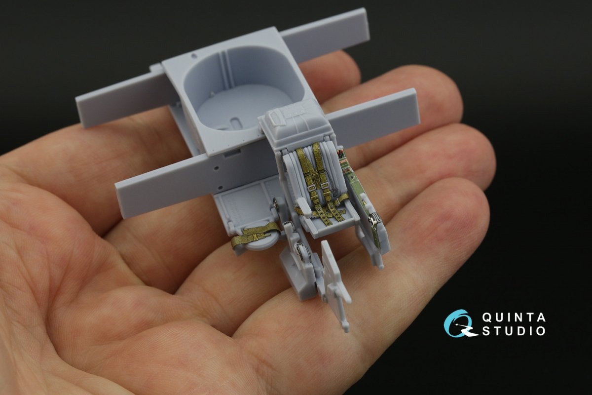 Quinta Studio QD48378 Bristol Blenheim Mk.I 3D-Printed &amp;amp; coloured Interior on decal paper (Airfix) 1/48 – immagine 3