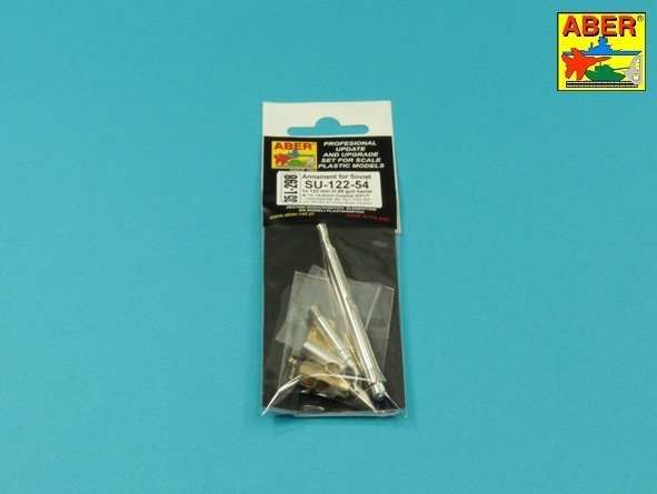 Aber 35L-298 Uzbrojenie do dziala pancernego SU-122-54,1x122mm D-49, 1x14,5 mm KPVT 1/35 – immagine 2