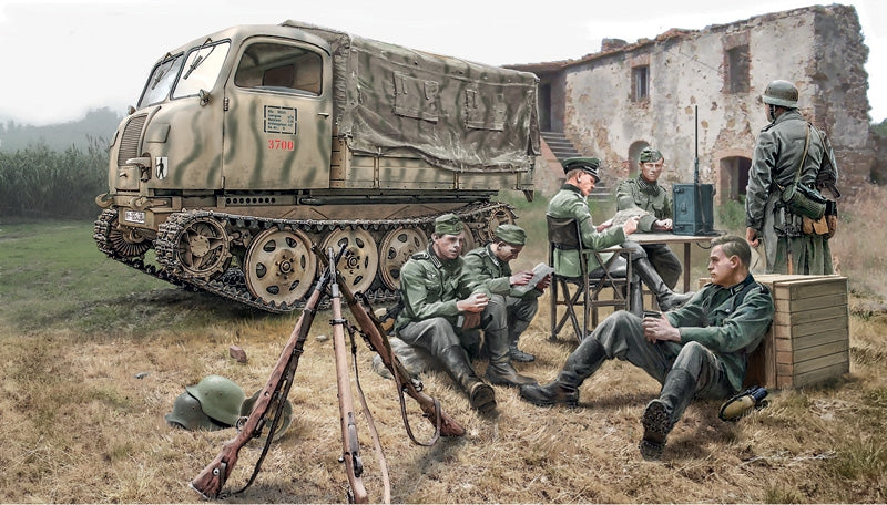Italeri 6549 STEYR RSO/01 with GERMAN SOLDIERS 1/35