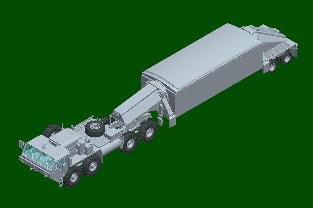 Tracteur Trumpeter 07177 M983 et radar bande X AN/TPY-2, échelle 1/72 – image 6