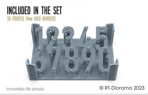 RT-Diorama 35727 Numbers Set 1 1/35 – zdjęcie 2