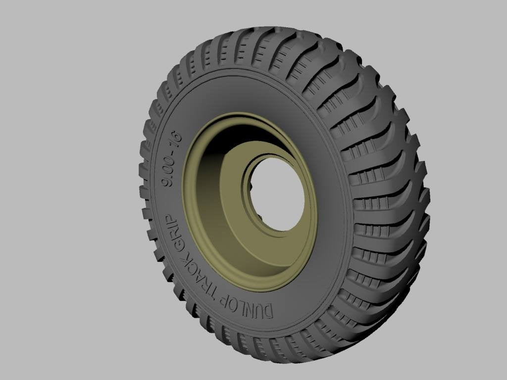 Panzer Art RE35-412 Humber Mk I road wheels (Dunlop pattern) 1/35 – immagine 2