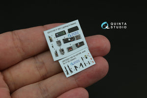 Quinta Studio QD72192 F-35C Lighting II 3D-Printed &amp;amp; coloured Interior on decal paper (Italeri) 1/72 – immagine 2