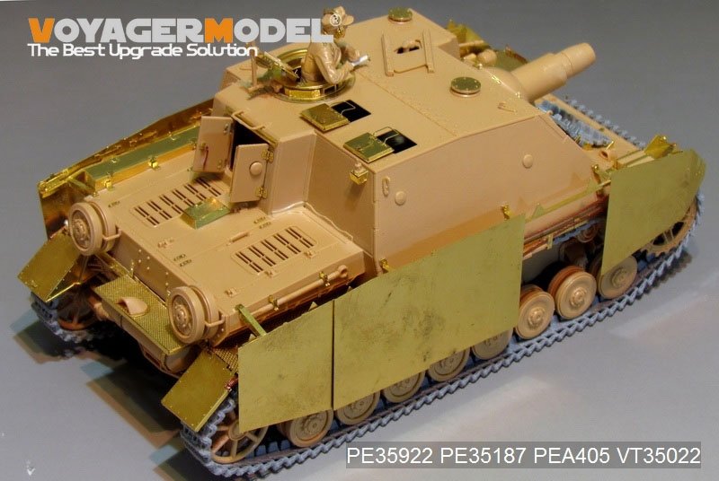 Voyager Model PE35922 WWII German Sturmpanzer IV Brummbar Late Version Basic For TAMIYA 35353 1/35 – immagine 3