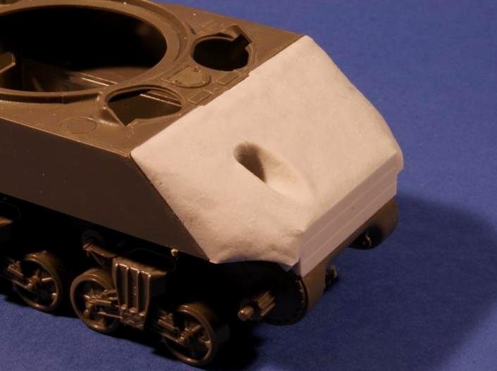 Panzer Art RE35-170 Concrete armor for M4A3 “Sherman” (VVSS suspension) 1/35 – immagine 2