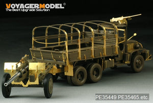 Voyager Model PE35449 WWII US 3inch M5 ATG/w M1 or 105mm Howitzer M2A1Carriage 2in1 For AFV CLUB 35S64 and 35160 1/35 – immagine 10