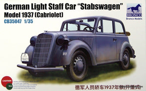 Bronco CB35047 German Opel Light Staff Car Stabswagen 1/35