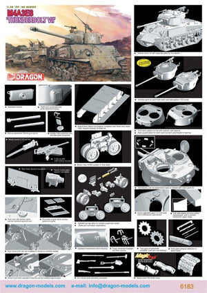 Dragon 6183 M4A3E8 &amp;quot;Thunderbolt VII&amp;quot; 1/35 – Bild 2
