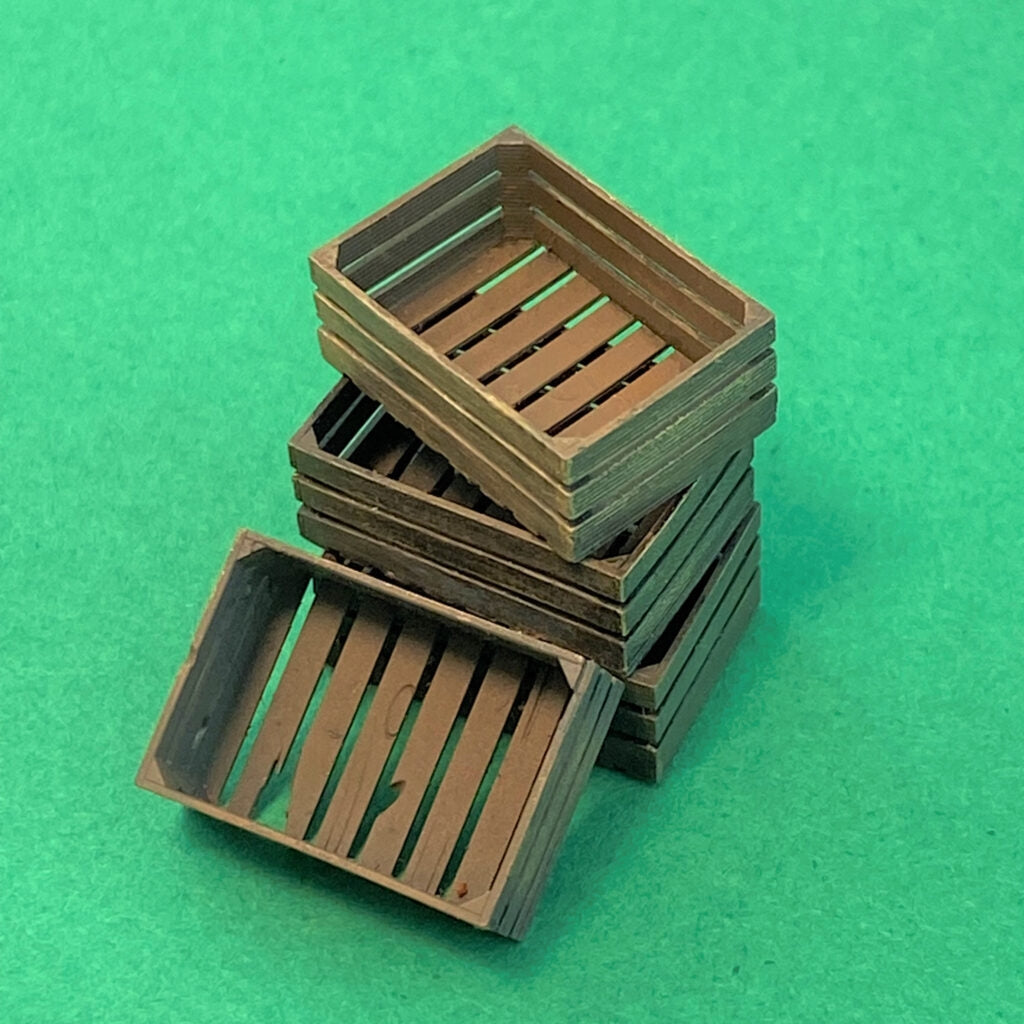 Point of no Return 3523046 Skrzynki drewniane na warzywa / Wooden vegetable boxes 1/35 – zdjęcie 3