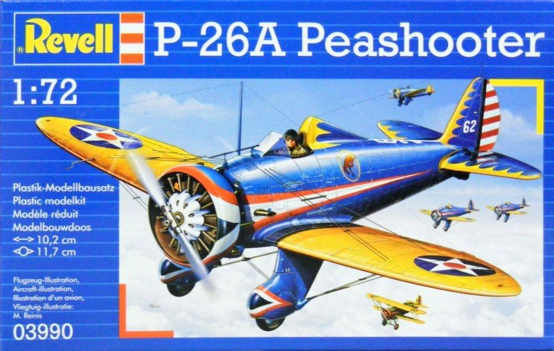 Revell 03990 P-26A Peashooter 1/72