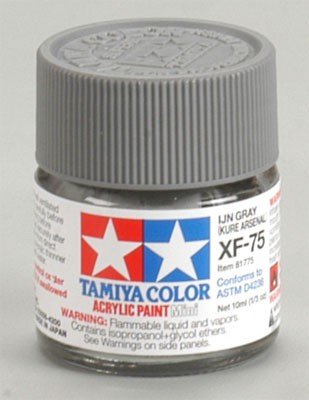 Tamiya XF75 IJN Gray (Kure Arsenal) (81775) Acrylic paint 10ml – immagine 2