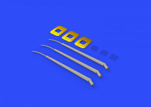 Eduard 648331 Luftwaffe FuG 16 antennas 1/48 – immagine 3