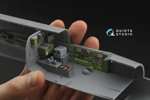 Quinta Studio QD+32250 A-26C Invader 3D-Printed &amp;amp; coloured Interior on decal paper (Hobby Boss) (with 3D-printed resin parts) 1/32 – imagen 12