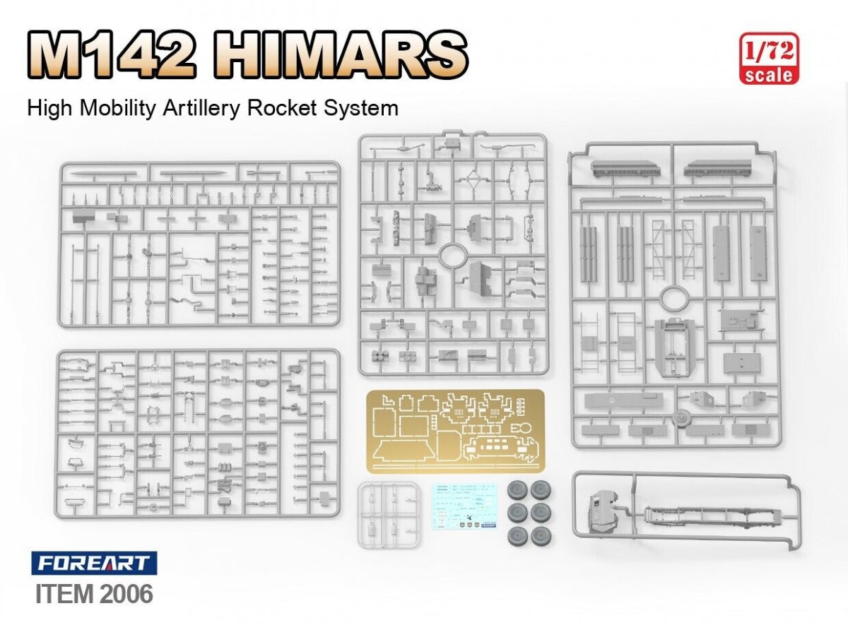 ForeArt 2006 M142 HIMARS High Mobility Artilery Rocket System 1/72 – zdjęcie 2