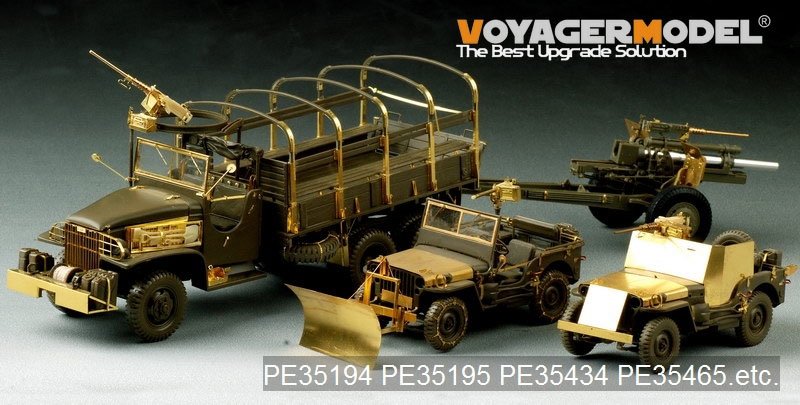 Voyager Model PE35465 WWII U.S. GMC 2.5ton 6X6 Cargo Truck for TAMIYA 35218 1/35 – immagine 20