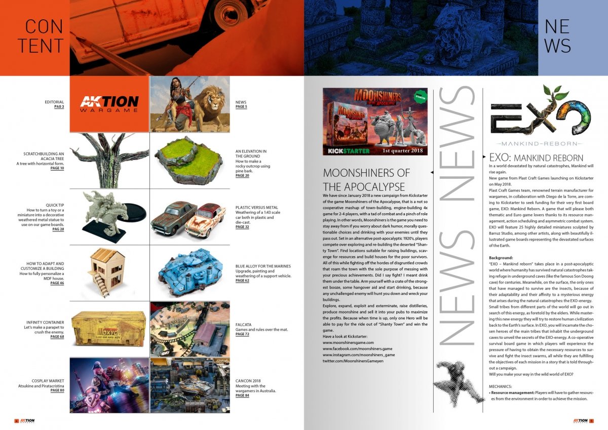 AK Interactive AK6301 AKTION Numéro 1 : Le magazine Wargame ES  – image 3