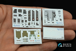 Quinta Studio QD48309 AV-8B Late 3D-Printed &amp;amp; coloured Interior on decal paper (Hasegawa) 1/48 – immagine 2
