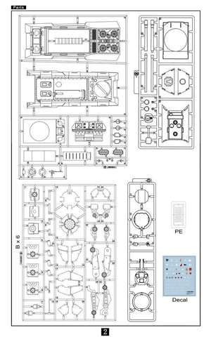 Modelcollect UA72126 Fist of War Char super-lourd allemand E-100 Nothung (1/72) – image 5