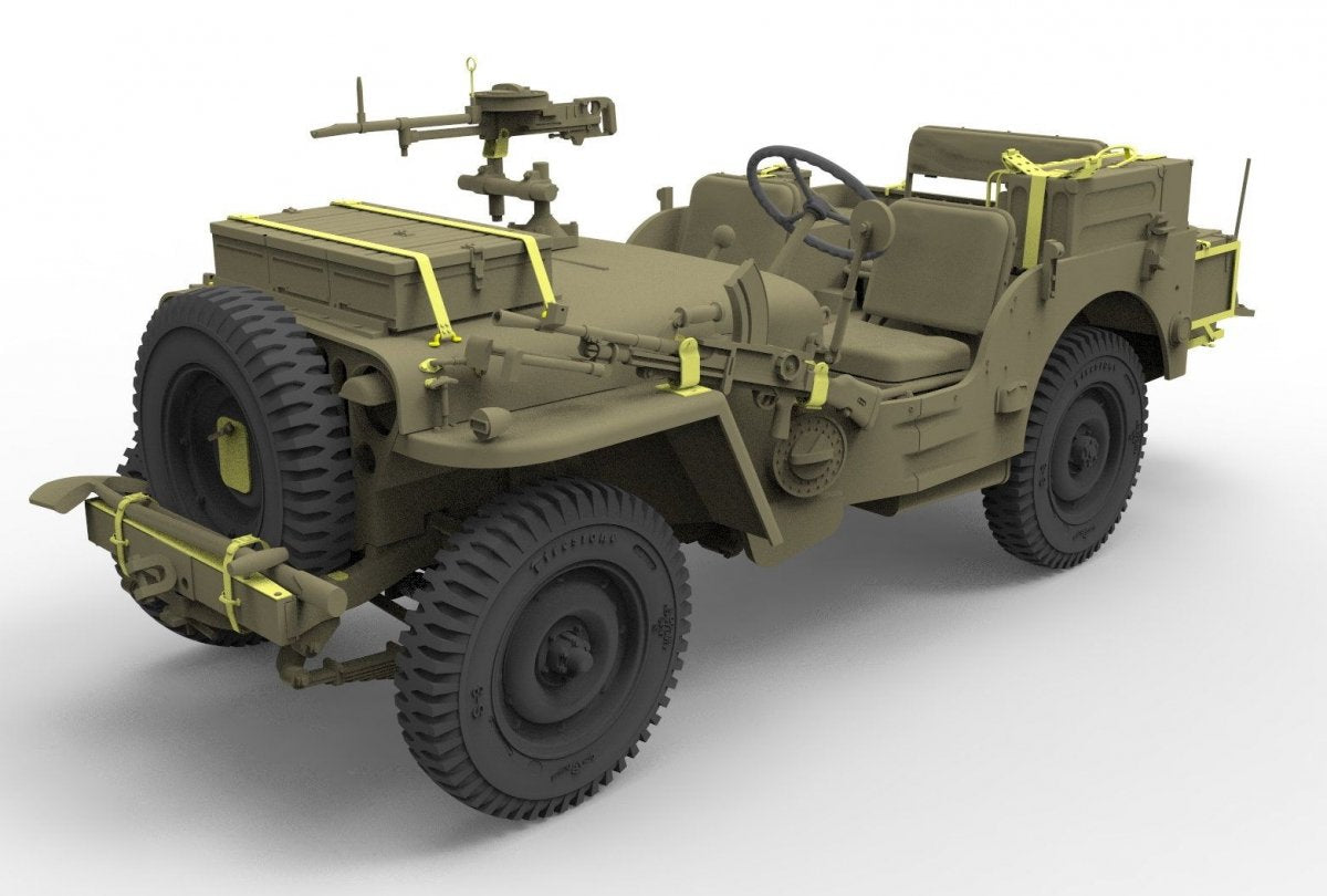 Bronco CB35218 British Recce And Signals Light Truck British (2 Kits) with Crew (5 figures) 1/35 – imagen 3