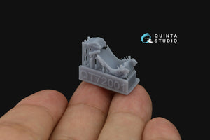 Quinta Studio QD+72168 Su-17M3 3D-Printed coloured Interior on decal paper (Modelsvit) (with 3D-printed resin part) 1/72 – immagine 7