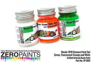 Zero Paints ZP-1203 Mazda 787B Renown Paint Set - 3x30ml – Bild 4
