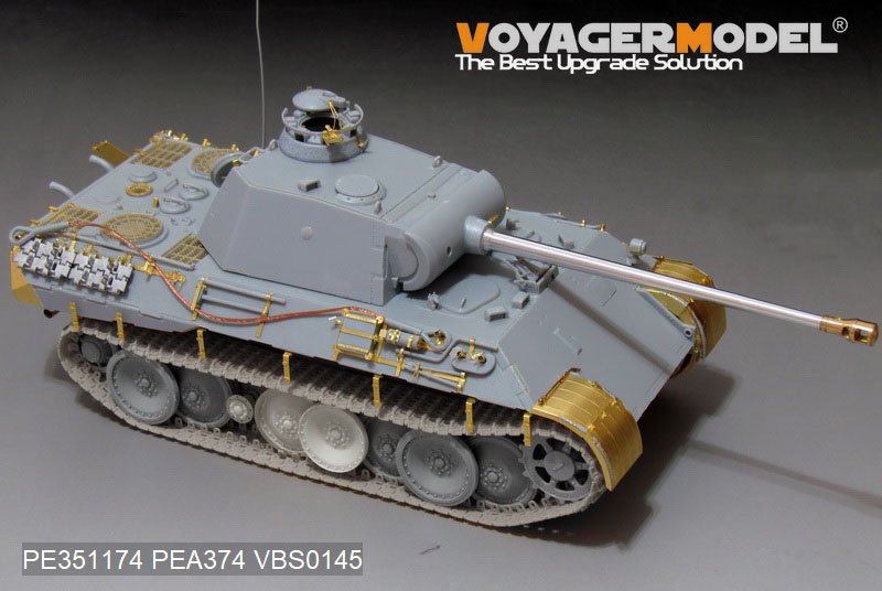 Voyager Model PE351174 WWII German Panther A early ver. Basic（For MENG TS-046）1/35 – Bild 11