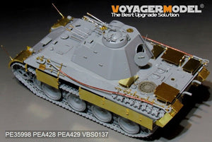 Voyager Model PE35998 WWII German FlaKPanzer V FlaKvierling 20mm MG 151/20 Basic For TAKOM 2105 1/35 – immagine 8