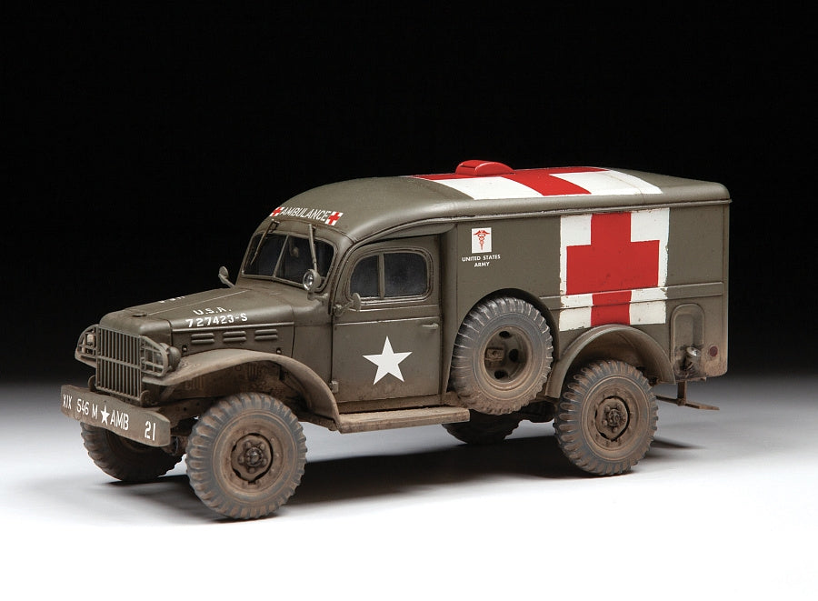Zvezda 3711 Dodge WC-54 Ambulance 1/35 – image 3